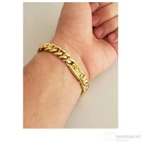 Cordao Pit Bull + Pulseira 10 Milimetros Correnti Banhado - 3