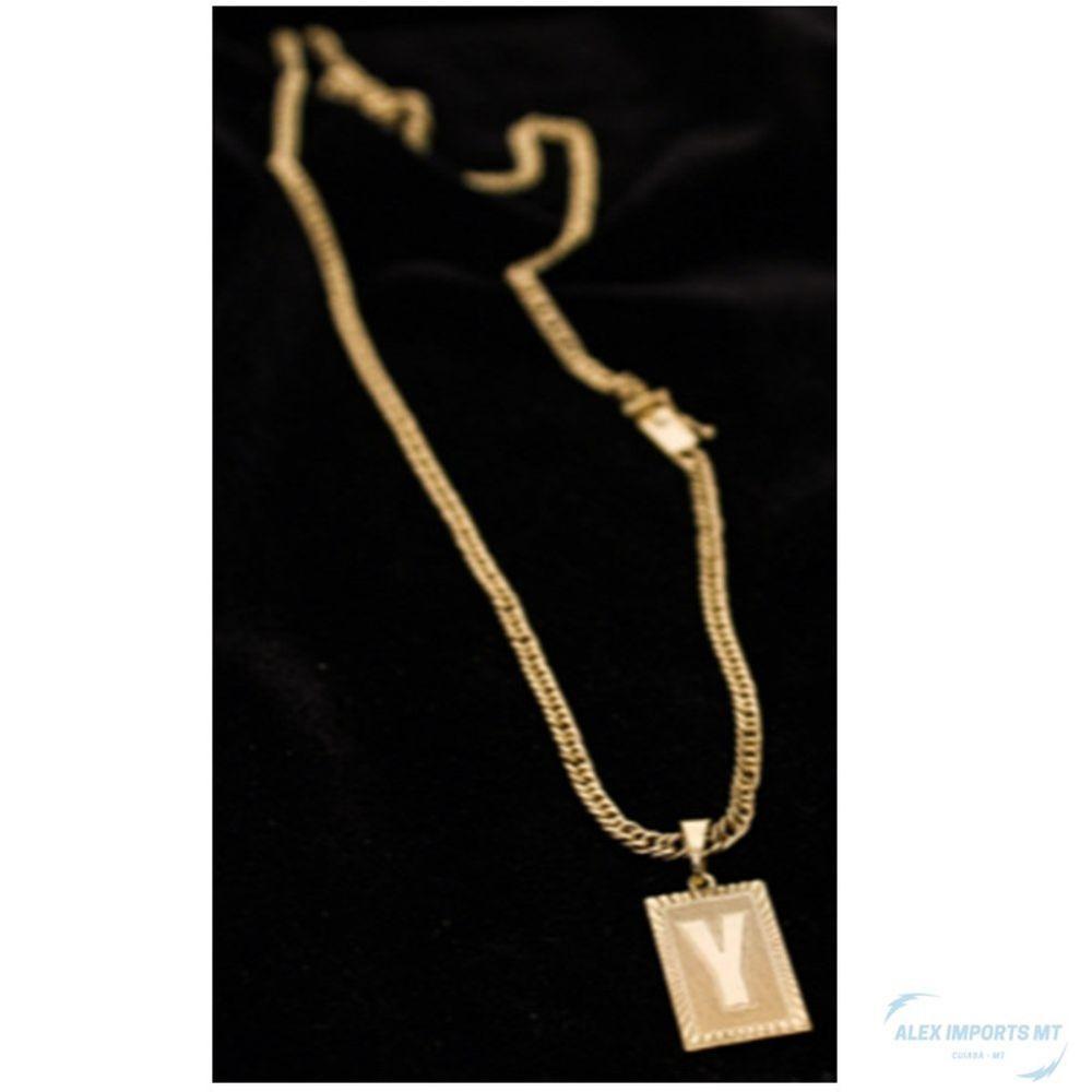 Cordão Grumet Com Pingente Y Corrente - 2