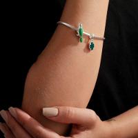 Charm Trevo Da Sorte Revestido Em Prata - 5