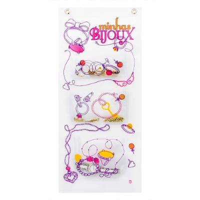 Porta Bijuterias Minhas Bijoux Em Pvc