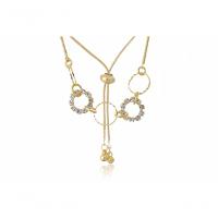 Pulseira Regulável Com Arcos Trabalhados Folheado Em Ouro 18 - 1