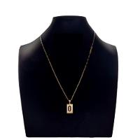 Cordão Carti Pingente De Inicial Com A Letra O - 1