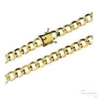 Pulseira 8mm Elo Juntinho Estilosa De Moeda Antiga - 3