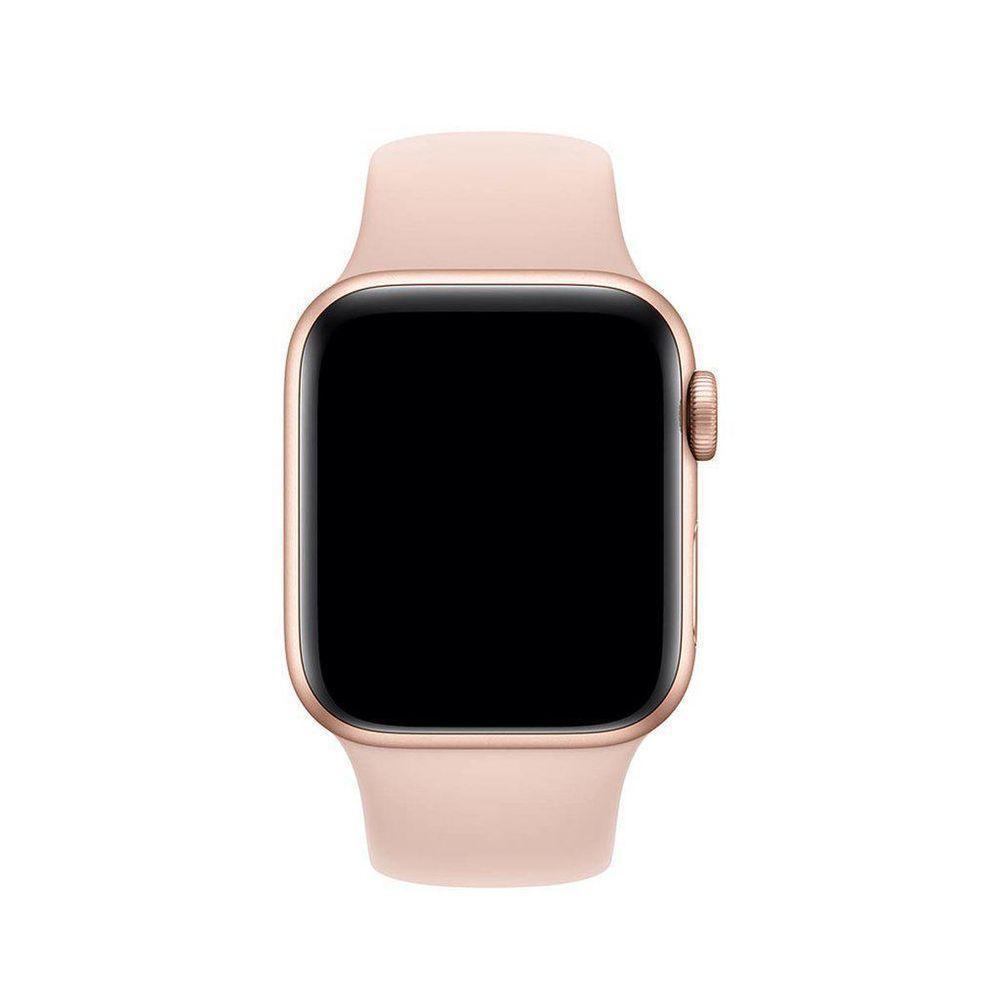 Pulseira Rosa Areia Para Apple Watch, Iwo, W26 Ml 42Mm - 2