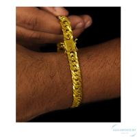 Pulseira 8mm Grumet Laminada De Moeda Antiga Nao Enferruja - 2