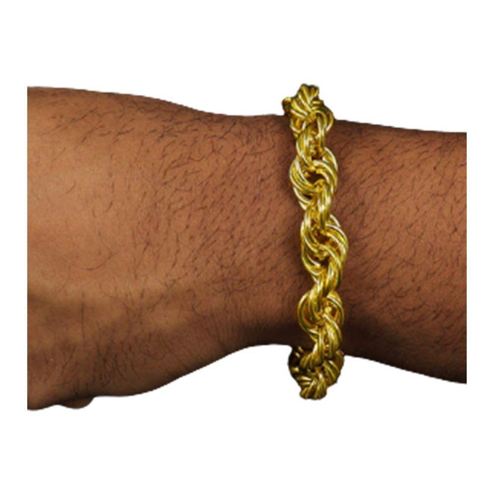 Pulseira Elo Baiano Moeda Antiga 12 Milimetros - 1