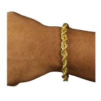 Pulseira 8mm Elo Bainano Moeda Antiga Nao Enferruja - 1