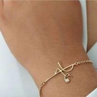 Pulseira Fé Ponto De Luz Em Banho De Ouro F 7.7 - 1