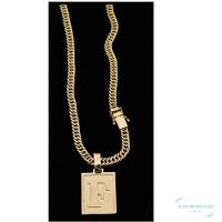 Cordão Grumet Duplo Pingente Para Nomes Com F - 2