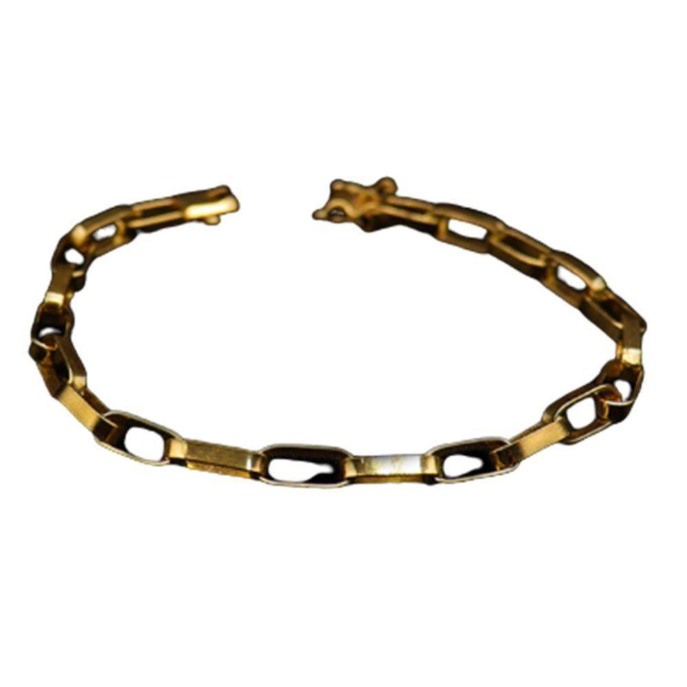 Pulseira Tijolinho Moeda Antiga 5mm Pusseira Bonita - 1