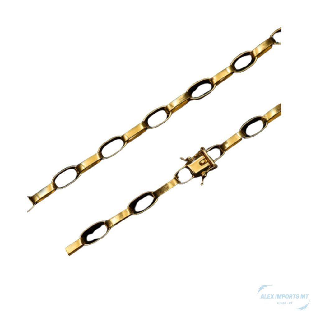 Pulseira Tijolinho Moeda Antiga 5mm Pusseira Bonita - 3