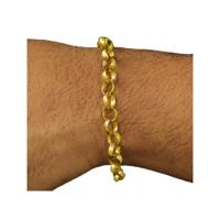 Pulseira 8mm Elo Portugues Moeda Antiga Elu Purtogues - 1