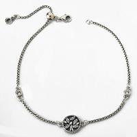 Pulseira Raizes Do Amor Com Ajuste De Tamanho Prata 925 - 1