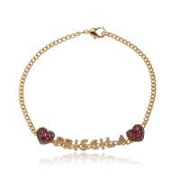 Pulseira Com Nome Do Casal E Corações Trabalhados Em Zircôni - 1