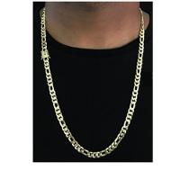 Cordão Laminada 3x1 7mm De Moeda Antiga Joias Maciças - 1