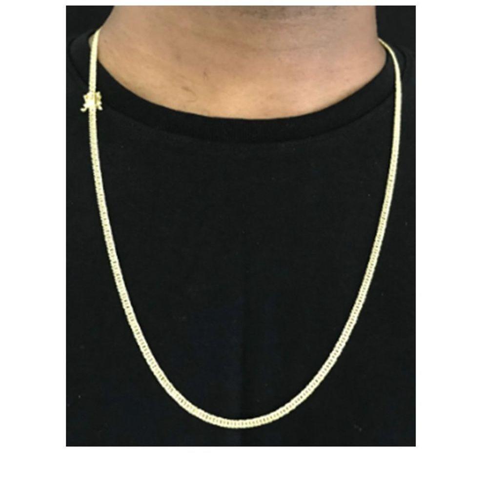 Cordão 3mm Grumert Dupla De Moeda Antiga Com Camadas Grossas - 1