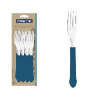 Conjunto de Garfos de Mesa Tramontina Leme Azul 12 Peças - 1