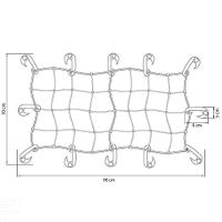 Rede Elástica Para Fixação De Cargas Tramontina Com 12 Ganchos Tramontina - 3