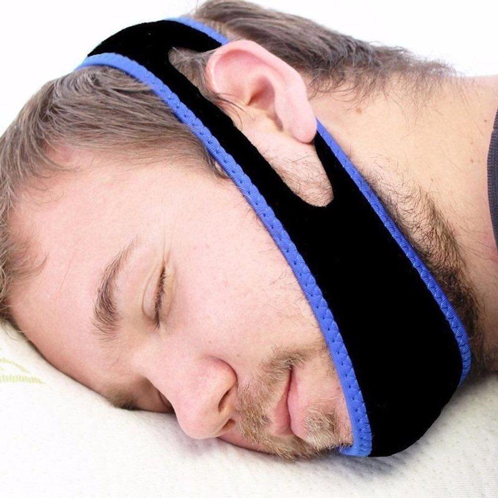 Faixa Cinta Ajustável Anti Ronco Apnéia Do Sono Neoprene - 1