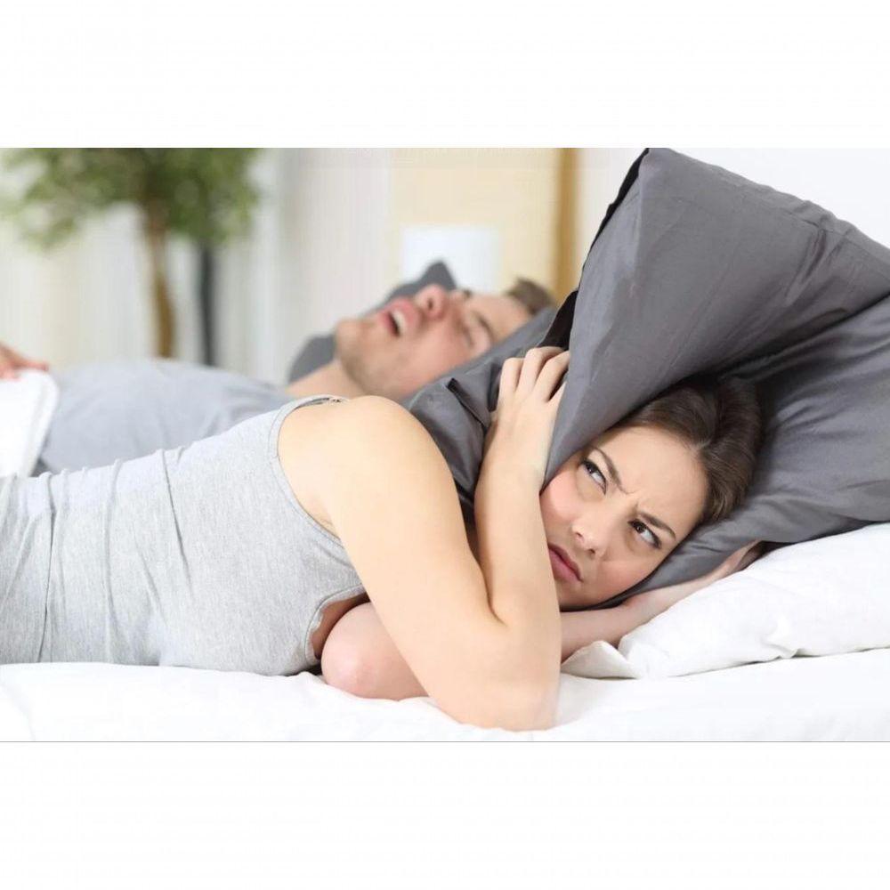 Cinta De Neoprene Para Apneia Do Sono Anti-Ronco Cor Rosa - 2