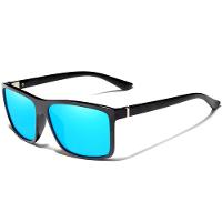 Óculos De Sol Masculino Polarizado Clássico Quadrado Proteção Uv400 - 1