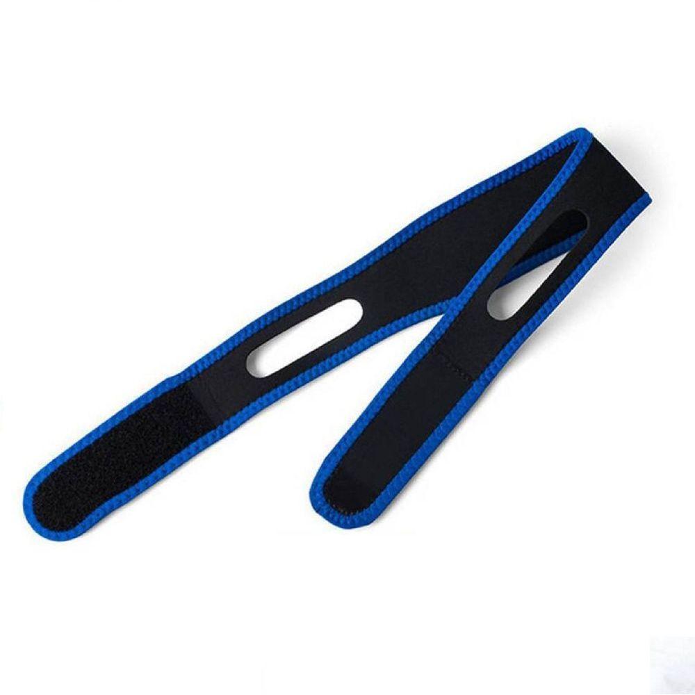 Cinta Faixa Anti Ronco De Neoprene Cabeça Queixo Apneia - 1