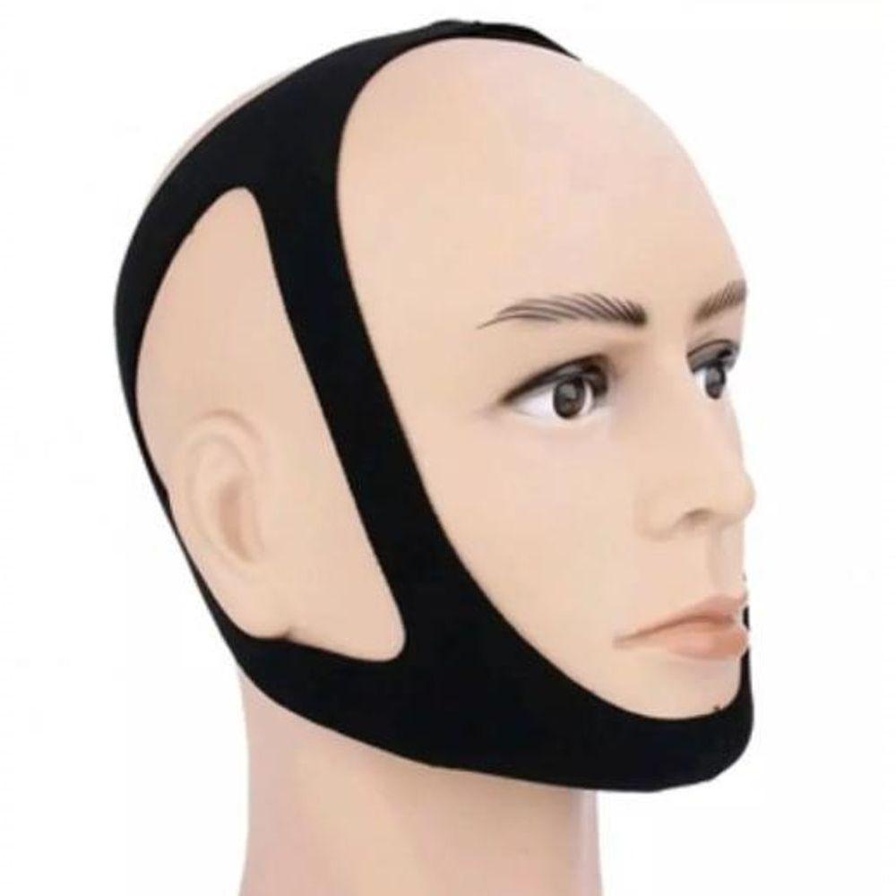 Faixa Cinta De 3 Pontos Anti Ronco Apnéia Cabeça E Queixo - 1