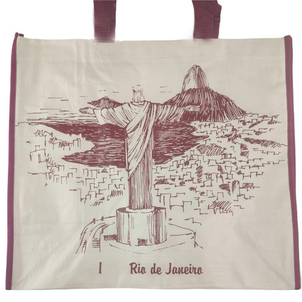 Bolsa Ecobag Sacola De Ombro Reutilizavel Dobravel Compras - 3