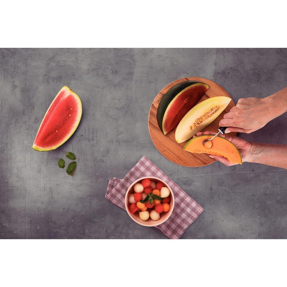 Boleador Tramontina Utilitá Em Aço Inox Com Cabo De Polipropileno Preto 2,9 Cm Tramontina - 2