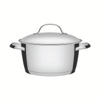 Panela Caçarola Funda Allegra Aço Inox Fundo Triplo 16 Cm Pita9 1,5l - Tramontina 62654160 - 1