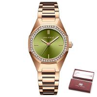 Relógio De Quartzo Feminino Mini Focus Mf0433l à Prova D'água Verde - 1