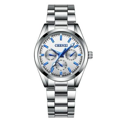 Relógio De Pulso Feminino Chenxi 006b à Prova D'água Branco