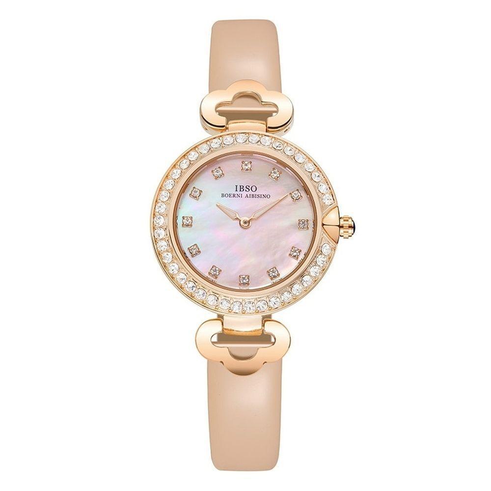 Relógio De Quartzo Feminino Ibso B2611l à Prova D'água Rosa - 1