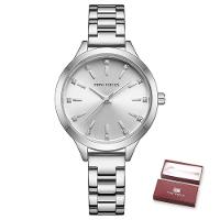 Relógio De Pulso Feminino Mini Focus Mf0367l à Prova D'água Prata - 1