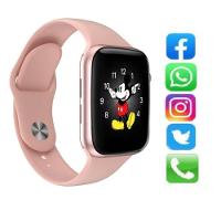 Smartwatch Feminino Rosa Bracelete Inteligente Ld5 - 5