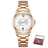 Relógio Feminino Mini Focus Mf0308l à Prova D'água Ouro Rosa - 1