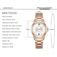 Relógio Feminino Mini Focus Mf0308l à Prova D'água Ouro Rosa - 2