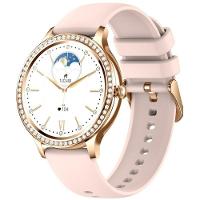 Relógio Smartwatch Feminino Foxbox 1841 À Prova D'Água Bege Chamada Bluetooth - 2