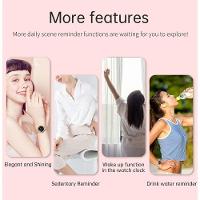 Relógio Smartwatch Feminino Foxbox 1841 À Prova D'Água Bege Chamada Bluetooth - 3