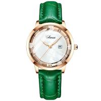 Relógio Feminino Chenxi Cx-317 à Prova D'água Verde