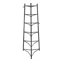 Tripé Porta Panelas Estrela Preto 6 Compartimentos 103Cm - 1