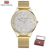 Relógio Feminino Mini Focus Mf0044l à Prova D'água Branco - 1