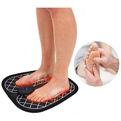 Tapete Terapia Pés Massagem Eletroestimulação À Pilha