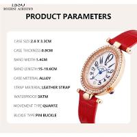 Relógio Feminino De Quartzo Ibso 9249 à Prova D'água Vermelho - 3