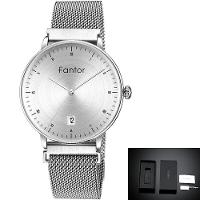 Relógio Feminino Fantor Wf1020l à Prova D'água Prata - 1