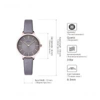 Relógio De Quartzo Feminino Ibso 6608 à Prova D'água Preto - 2