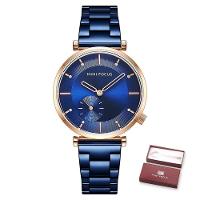 Relógio Feminino Mini Focus Mf0333l à Prova D'água Azul - 1