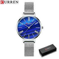 Relógio Feminino Curren 9076 À Prova D'Água Cinza - 1