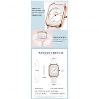 Relógio Feminino Poshi 924 à Prova D'água Branco - 2