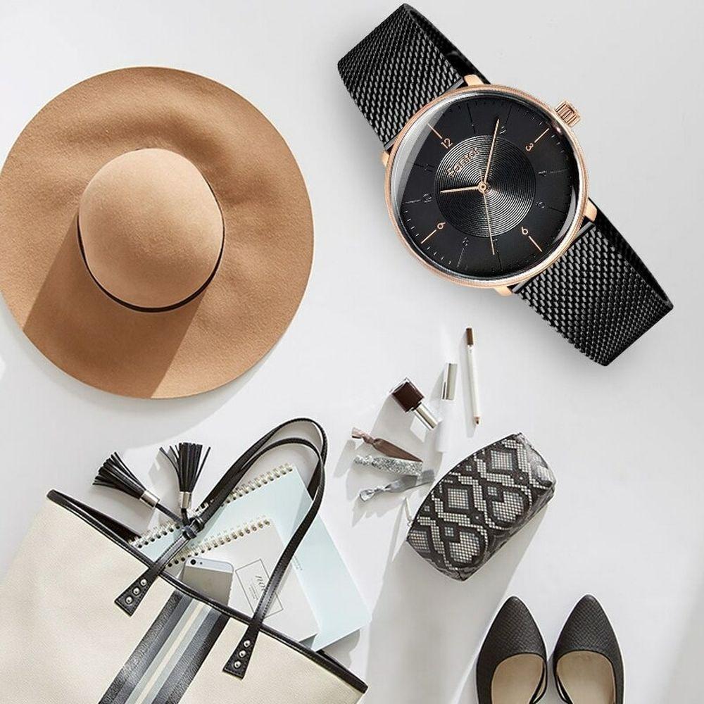 Relógio Feminino Fantor Wf1021l à Prova D'água Prata - 10